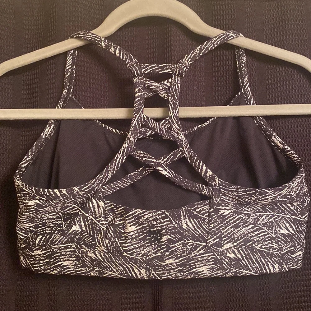 all in motion Leaf Pattern Sports Bra